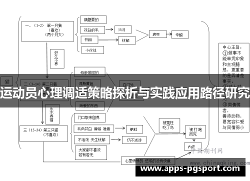运动员心理调适策略探析与实践应用路径研究 运动员心理调适策略探析与实践应用路径研究